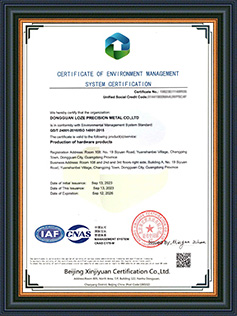 Loze Honor Certificate